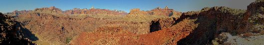 Grand Canyon Panorama - from The Tipoff, Day 3